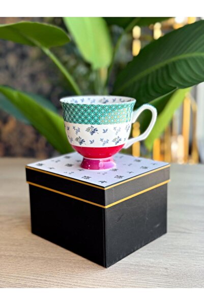 ROY KING Royking Kupa Bardak 360 ml Fincan KLG 009 Kırmızı