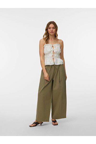 Vero Moda Hose VMLENA Mittlere Taille Hose