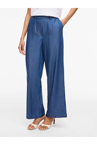 VILA Wide Leg Hose VINORI High Waist