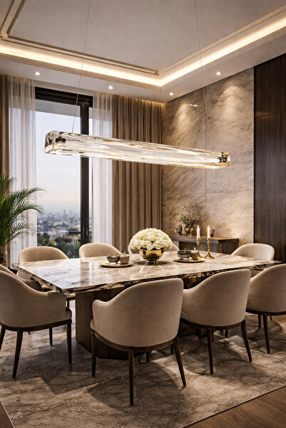 qwell Modern chandelier for dining table