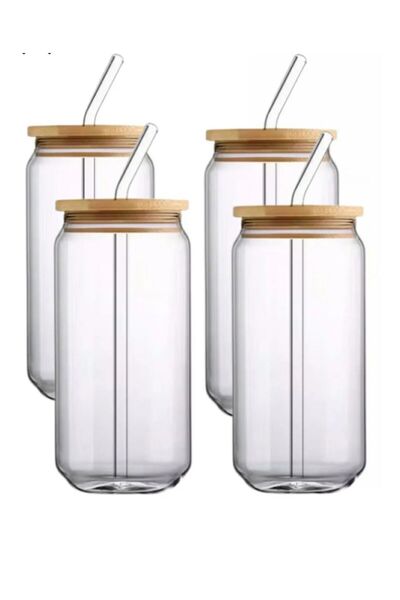 Fhilli 4 اكواب كوكتيل ومشروبات غازية من قطعتين مصنوع من زجاج البوروسيليكات ال...