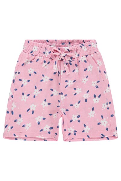 Civil Baby Flower Printed 6-18 Months Shorts - Pink 9-12 Months