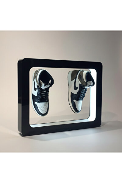 STNDR Manyetik Levitasyon Havada Duran Sergileme Standı Siyah İkili Rectangle...