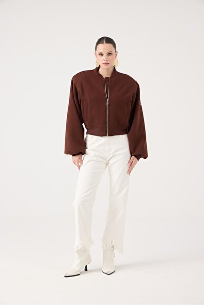 HOLLY LOLLY Pantaloni albi Swan Jean