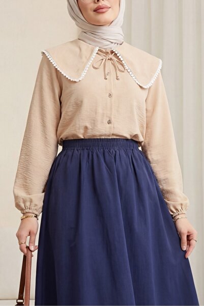 HİJABAYA Πουκάμισο με ελαστικό μανίκι με δαντέλα για μωρό