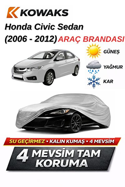 KOWAKS Honda Civic Sedan (2006 - 2012) Oto Branda, Araba Brandası