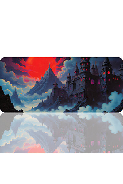 BLS 70x30 Cm Oyuncu Gaming Mouse Pad Kaymaz Kauçuk Taban Fare Altlığı Mousepa...