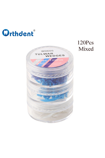 Choice3 120 قطعة متنوعة من أسافين الأسنان (تولوار) للاستخدام مرة واحدة، مقاسا...
