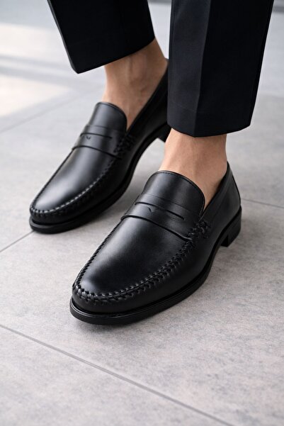 MUGGO حذاء VOGAYER كلاسيكي يومي للرجال من الجلد الطبيعي