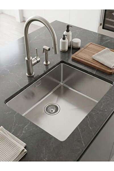 Asil krom As -304 Paslanmaz Çelik Evye 40*50