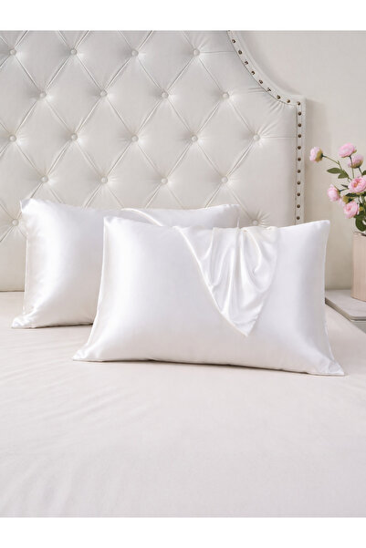 Donetella Satin Pillowcases - 2 Pack Soft and Silky King Size 50x75 cm