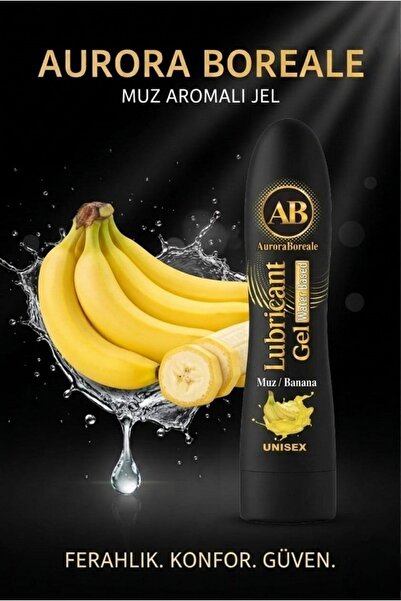 AuroraBoreale Premium Muzlu Kayganlaştırıcı Jel Lubricant Gel Büyük Boy