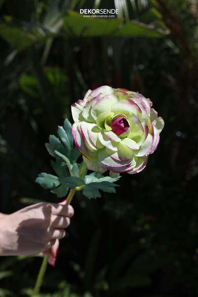 Dekorsende Yapay Erengül Dalı Yeşil 58 cm