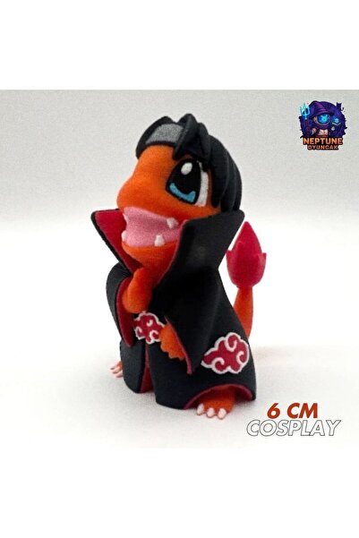Neptune #0004 Itachi Charmander Pokemon Figürü (Naruto)