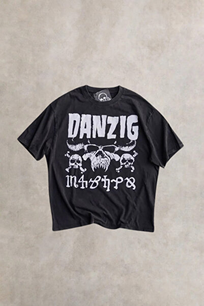Overdrive Μεταλλικό μπλουζάκι ''danzig'' Oversize