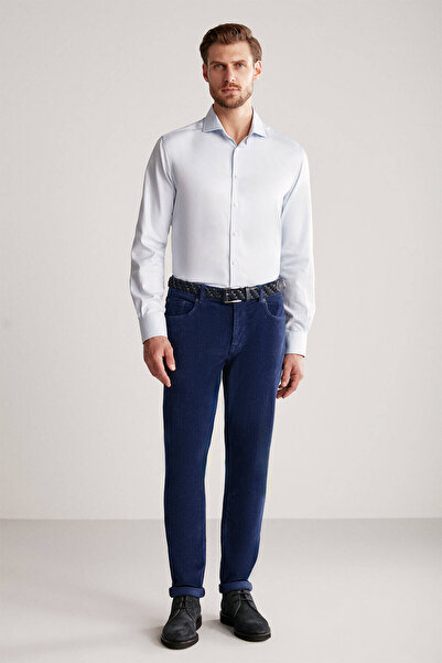 Hemington Kadife Lacivert 5 Cep Pantolon