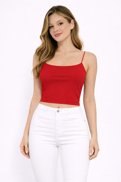 Rosse Butik بوستير نسائي بحزام حبل أحمر