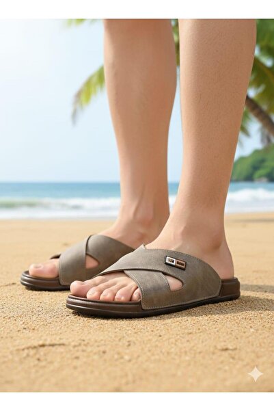 benitto kids Witta Men's Anatomical Sole Cross Model Slippers Bnt195