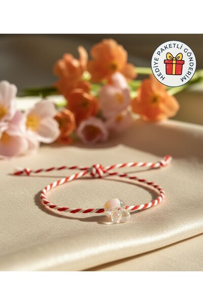 CherryPop Takı Marteniçka İp Bileklik - Figürlü Şans Bilekliği