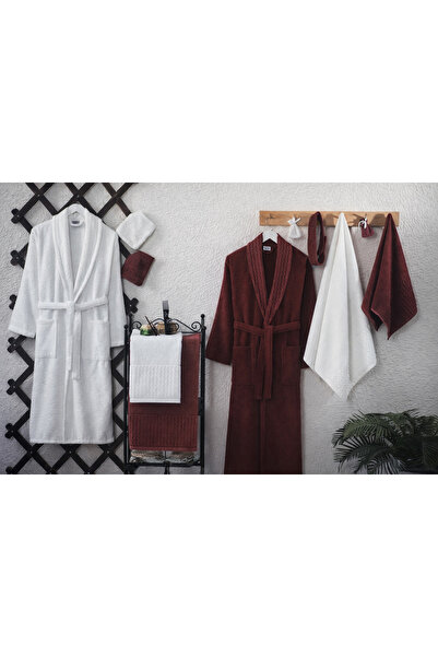 M Madam Lydi 15 Piece Velvet Premium Bathrobe Set |   Double Dowry Bathroom Set
