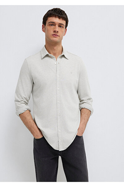 Mavi Cămașă gri Slim Fit / Croială subțire 0211856-82498