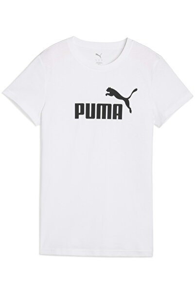 Kids Club Shoes Puma 682370 ESS No 1 Logo Tee T-Shirt Γυναικείο T-Shirt ΛΕΥΚΟ