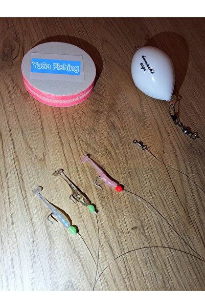 Kendo Top arkası silikon balik seti - levrek çinekop istavrit tırsi