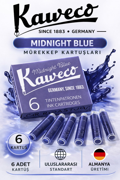 Genel Markalar Dolmakalem Kartuş Gece Mavi / 10000258