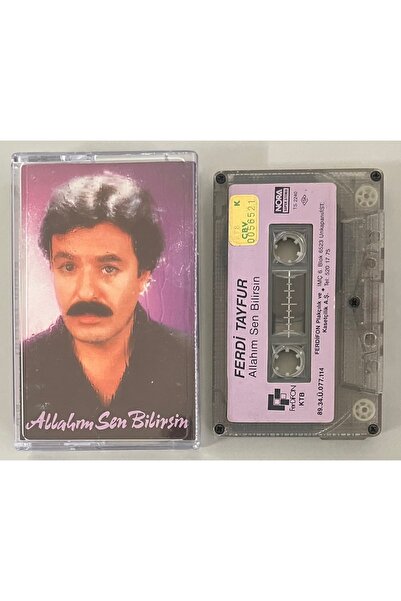 Genel Markalar Ferdi Tayfur Allahım Sen Bilirsin Kaset (ORJİNAL 1989 DÖNEM KA...