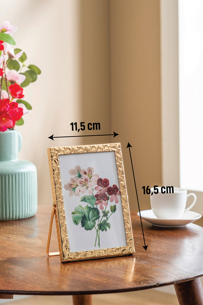 Eq deco Golden Mosaic 10x15 Fotoğraf Çerçevesi Masaüstü Dekoratif Çerçeve