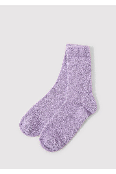 Mavi Lila Bot Çorabı 1913370-82533