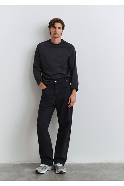 Mavi Atlanta Street Washed Raven Black Jean Pants 0010305-90980