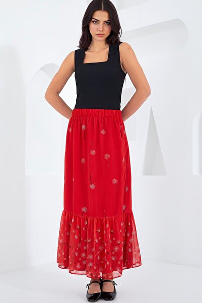 Hiccup BDART Макси пола с флорален принт