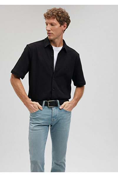 Mavi Crna košulja standardnog kroja / normalna kroj 0210877-900