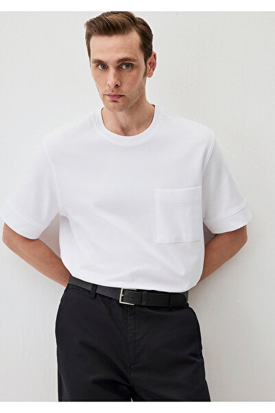 Mavi Labavi beli muški T-shirt M0612592-620