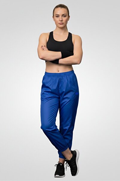 adidas بنطال رياضي مناسب للتدريب للنساء، باللون الأزرق