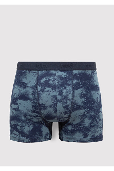 Mavi Batik Patterned Navy Blue Boxer 092664-34340
