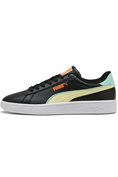 Puma Smash 3.0 Playdate Jr 402826 Încălțăminte sport unisex NEGRE