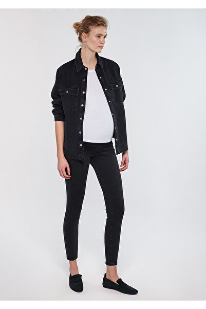 Mavi Vanessa Grey Jean Trousers - Casual 1043232046