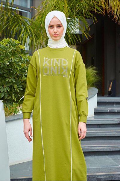 Alvina Text Printed Track Suit Dress 43663