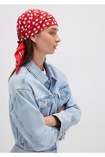 Mavi Herzbedrucktes rotes Bandana 1913411-86417