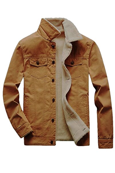 alaska the last frontier Palton din denim premium R.Lion - Camel deschis