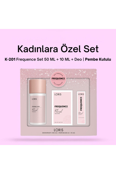 Loris Kadınlara Özel K-201 Çiçeksi Set