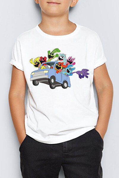 Morinna Smiling Critters majica sa automobilskim printom, unisex, dječja maji...