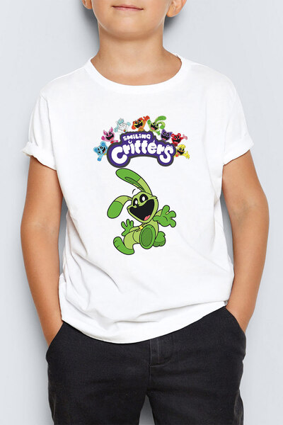 Morinna Χαμογελαστά Πλασματάκια Hoppy Hopscotch Τυπωμένο Unisex Παιδικό Μπλου...
