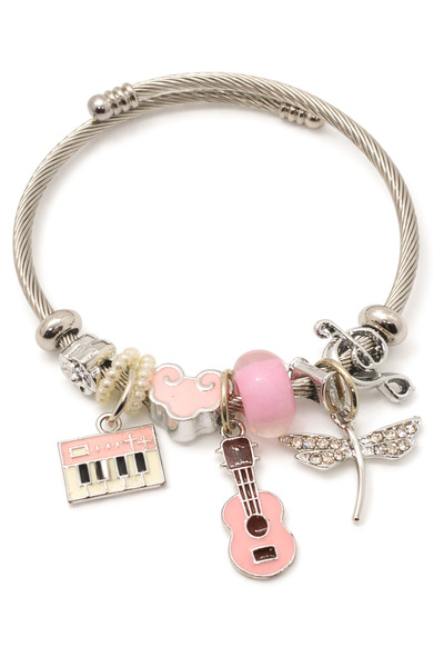 MakeWell Yıldız Yunus Kiraz Gitar Çilek Kelebek Figürlü Paslanmaz Kararmaz Çe...