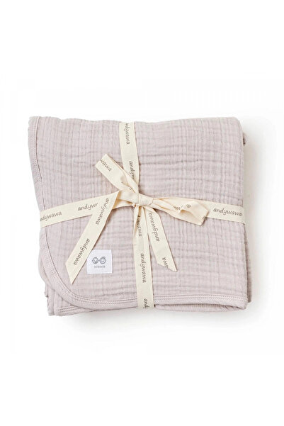 andywawa Ac25870 Müslin Home Baby Blanket 105*120 Beige