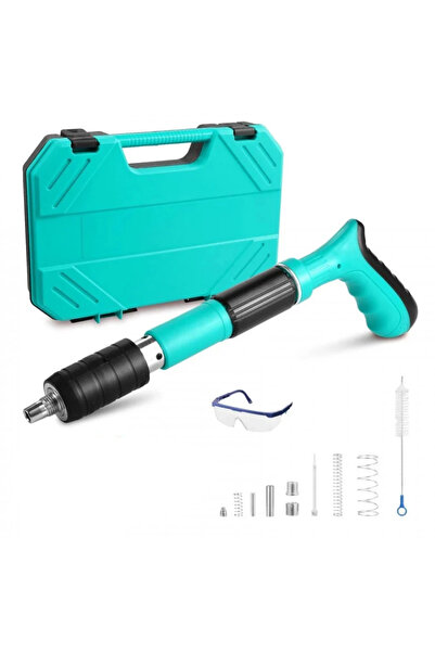 GREATON KIT Pistol De Nituri Pentru Fixare Cuie In Perete, Tavan, Podea, Lemn...