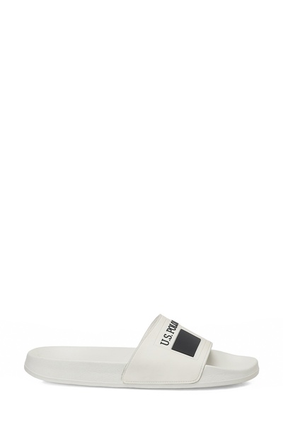 U.S. Polo Assn. Nico 6Fx White Men's Slipper