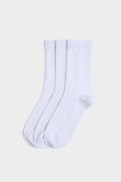 DeFacto Men's Stitch-Free 3-Pack Bamboo Long Socks H0409Axns